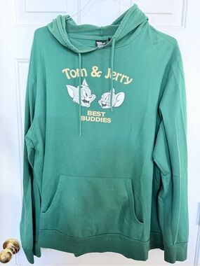 Green 'Best Buddies' Pullover Hoodie - Size XL